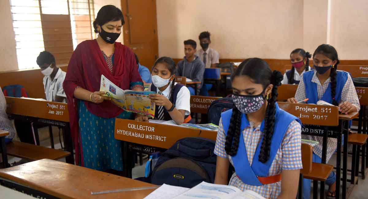 Telangana: School students to undergo four-week bridge course