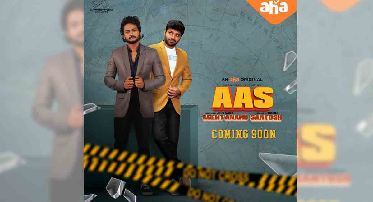 Anil Ravipudi unveils the teaser of aha’s ‘Agent Anand Santosh’ starring Shanmukh Jaswanth