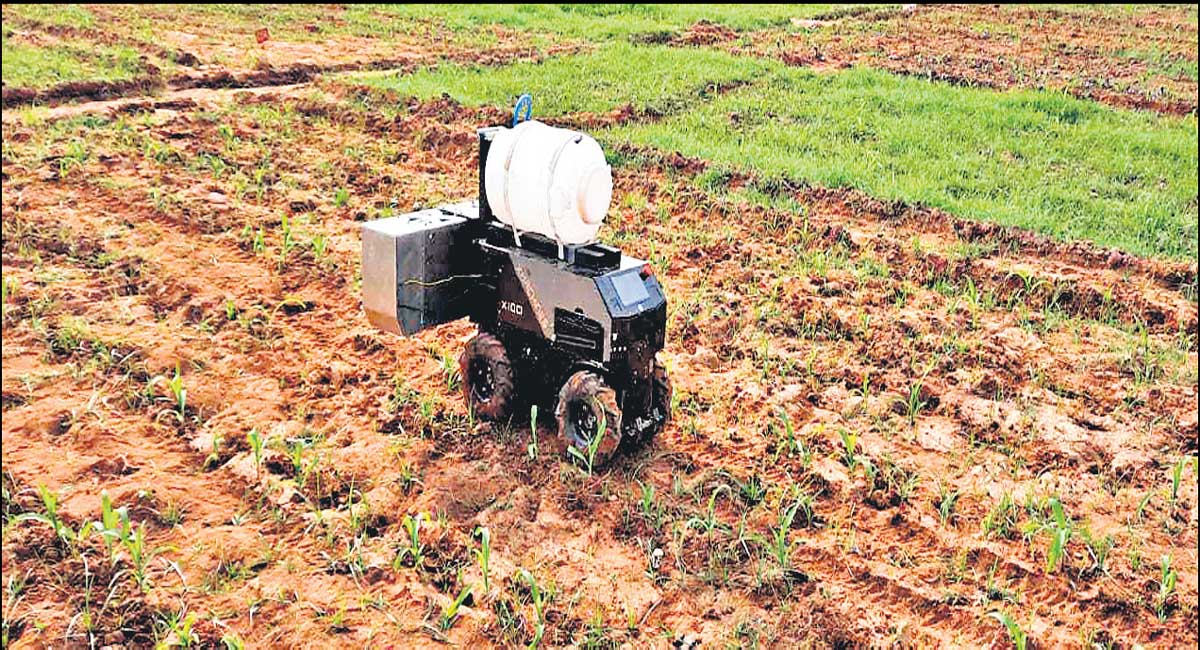 AI-enabled robotic machines come in handy for farmers