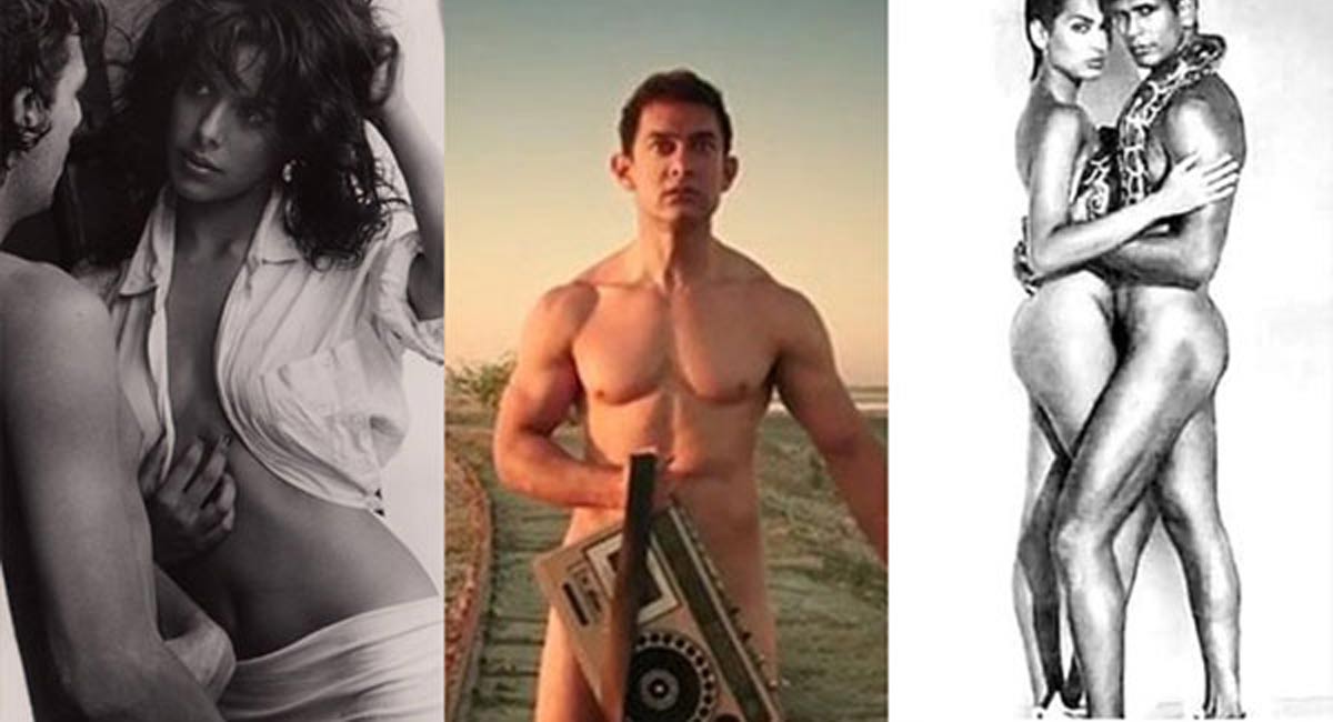 Check out which Indian celebrities apart from Ranveer went naked in front of camera