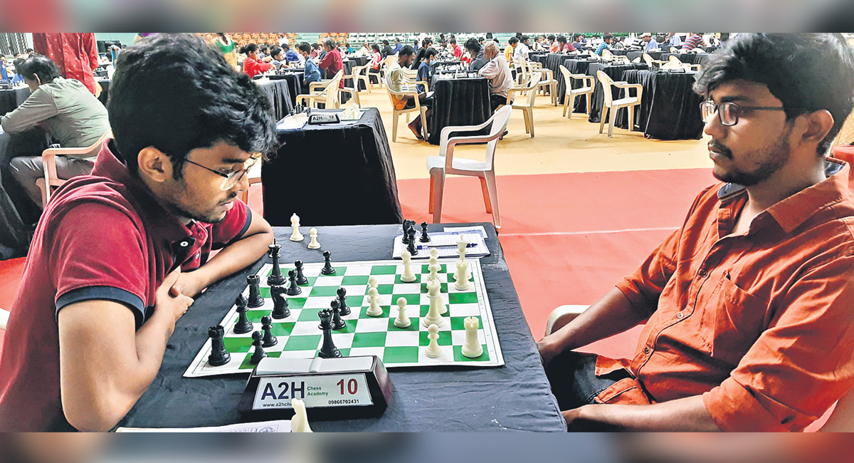 Rakesh in joint lead in All India Open Fide Chess Tournament