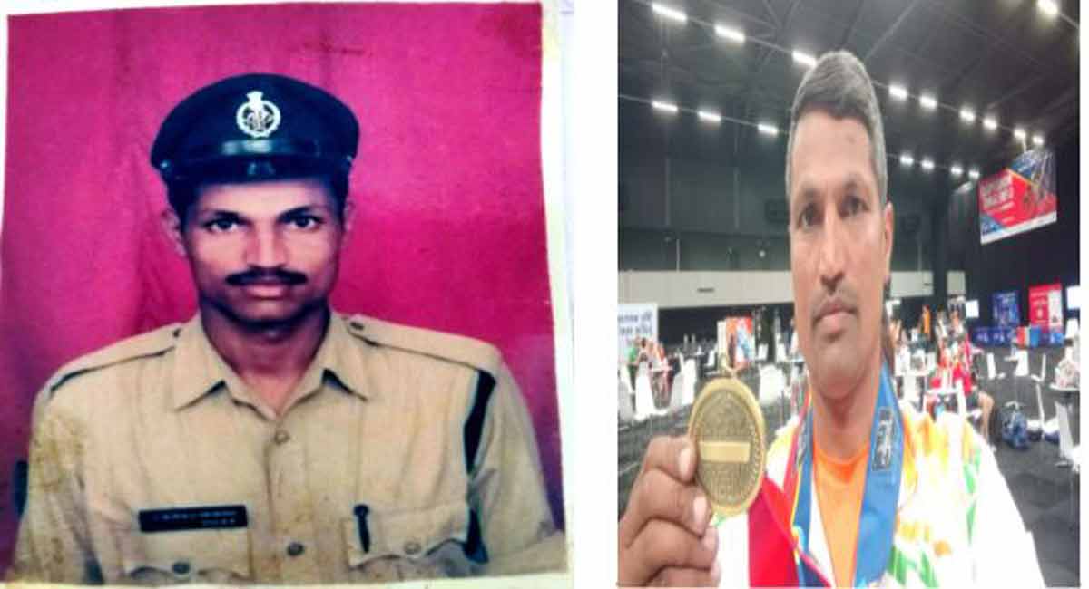 Telangana Police constable wins bronze medal at World Police and Fire Games 2022