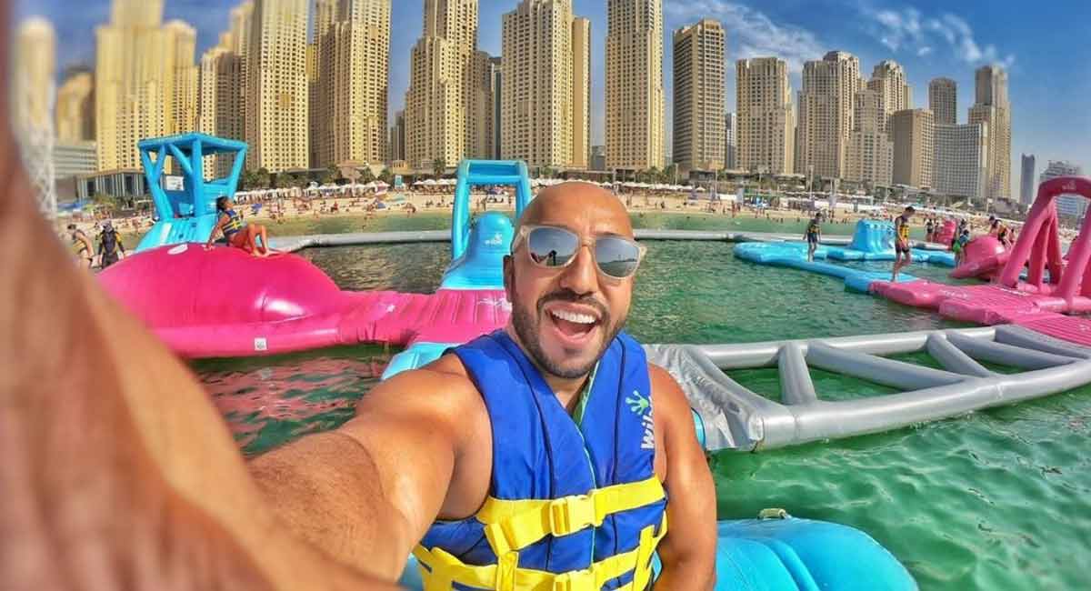 Dubai’s AquaFun founder Ahmed Ben Chaibah inspires others to keep going on while also spreading joy around