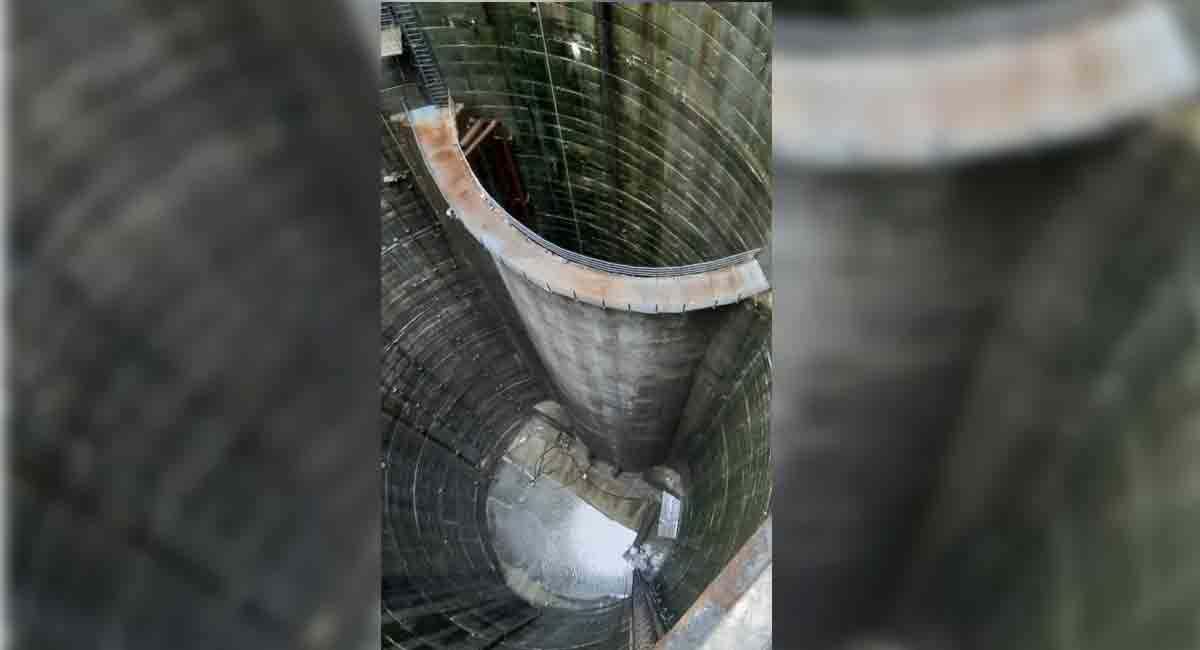 World’s largest underground tunnel in irrigation sector at Devadula project, flooded