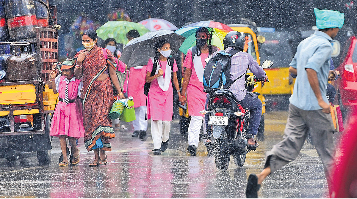 Heavy rains for the next four days across Telangana: IMD