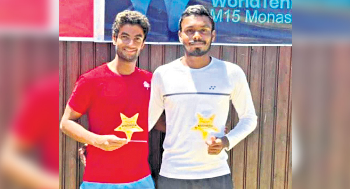 Karteek, Manish duo finishes second in ITF Tennis Tournament