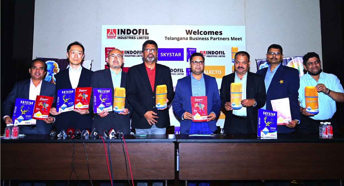 Indofil launches three plant protection products in Hyderabad