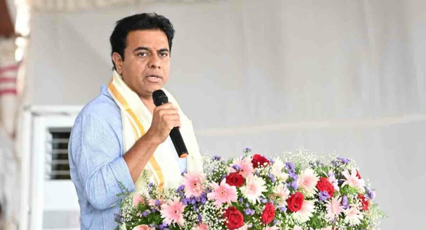 Rename Ahmedabad to Adanibad first, says KTR