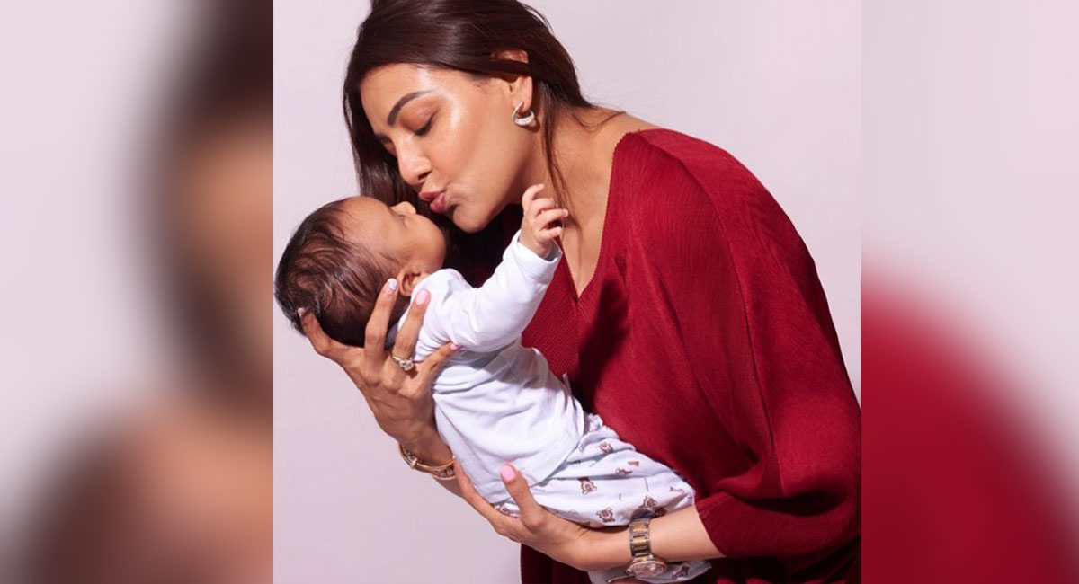 Kajal Aggarwal takes her baby boy Neil on his first holiday to Goa