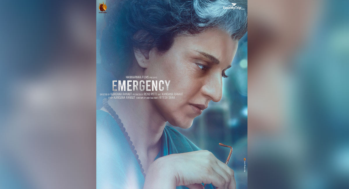 Kangana Ranaut unveils her Indira Gandhi look from ‘Emergency’