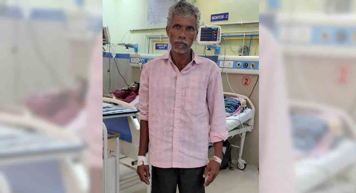 Sircilla hospital doctors save life of paralytic stroke patient
