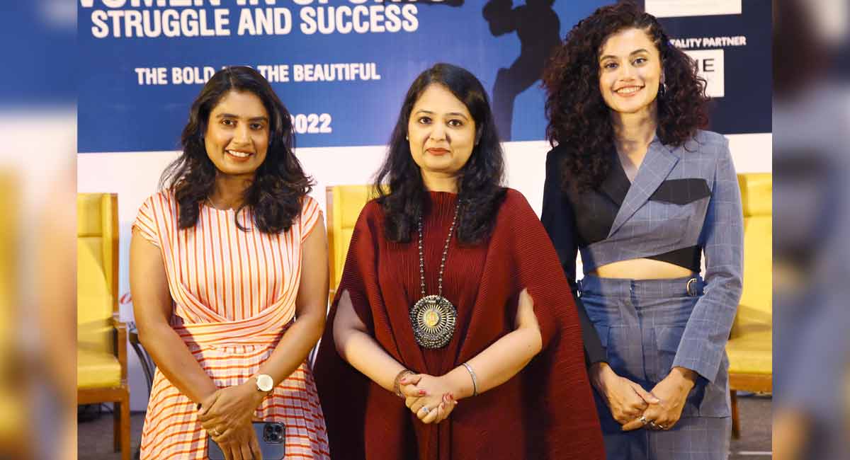 ‘Shabaash Mithu’ is a celebration of Indian Women Cricket, say Mithali and Taapsee