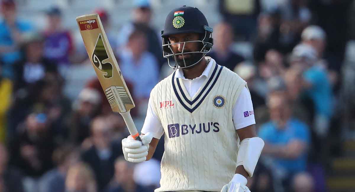 IND vs ENG, 5th test: Pujara’s unbeaten fifty stretches India’s lead to 257 on Day 3