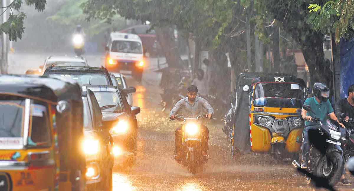Rains likely to lash Hyderabad in next three hours: IMD