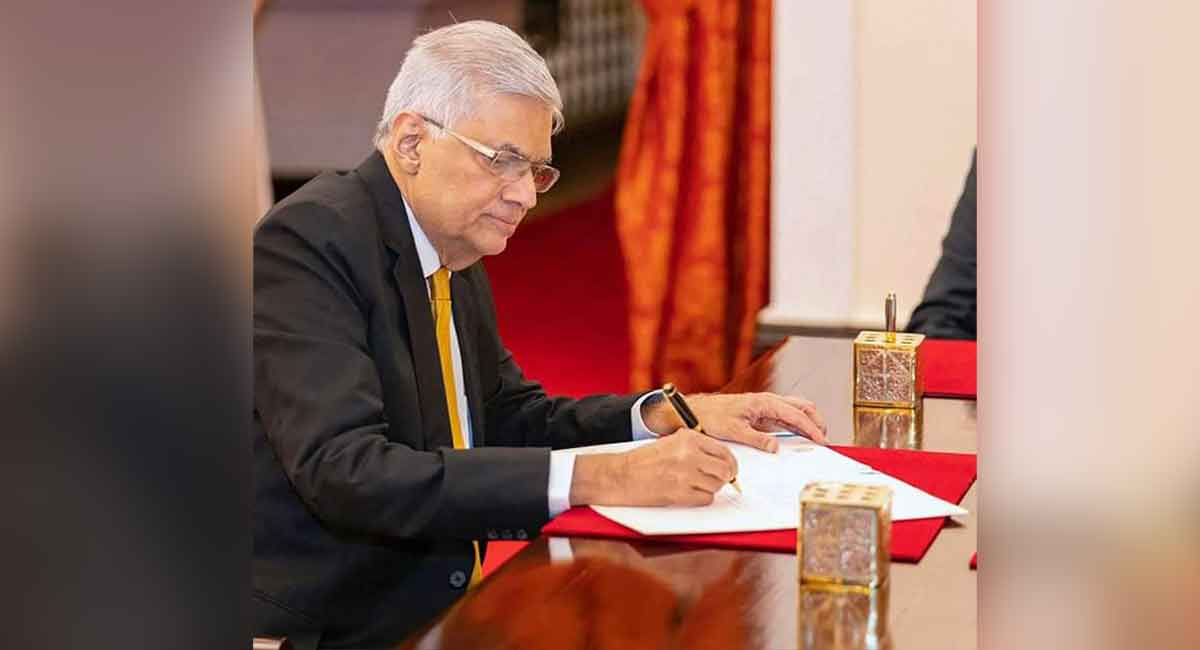 Ranil Wickremesinghe sworn in as 8th President of Sri Lanka