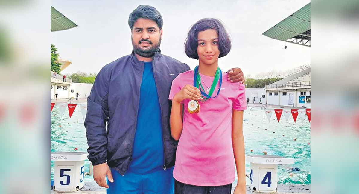 Hyderabad swimmer Shivani hopes to build on her success in nationals