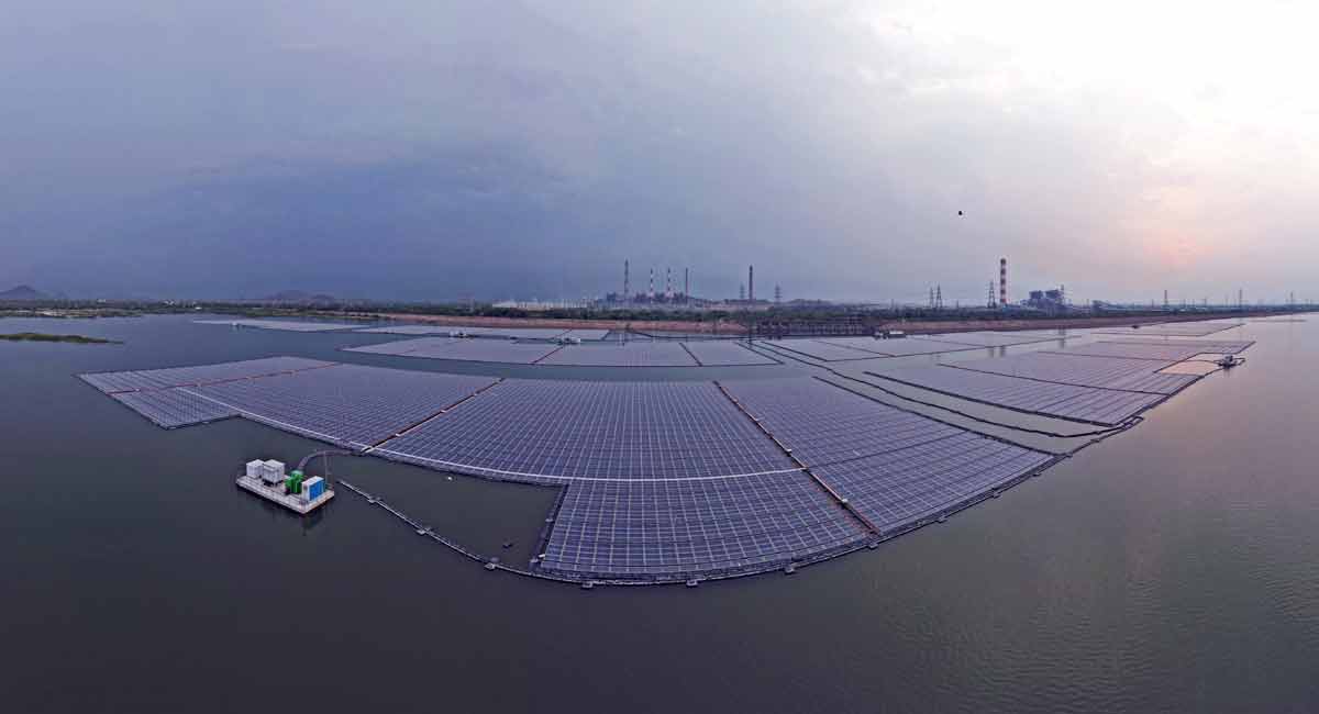 India’s largest Floating Solar Plant commissioned at NTPC Ramagundam