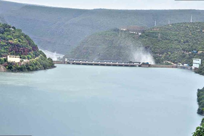 Inflows to Srisailam project increase
