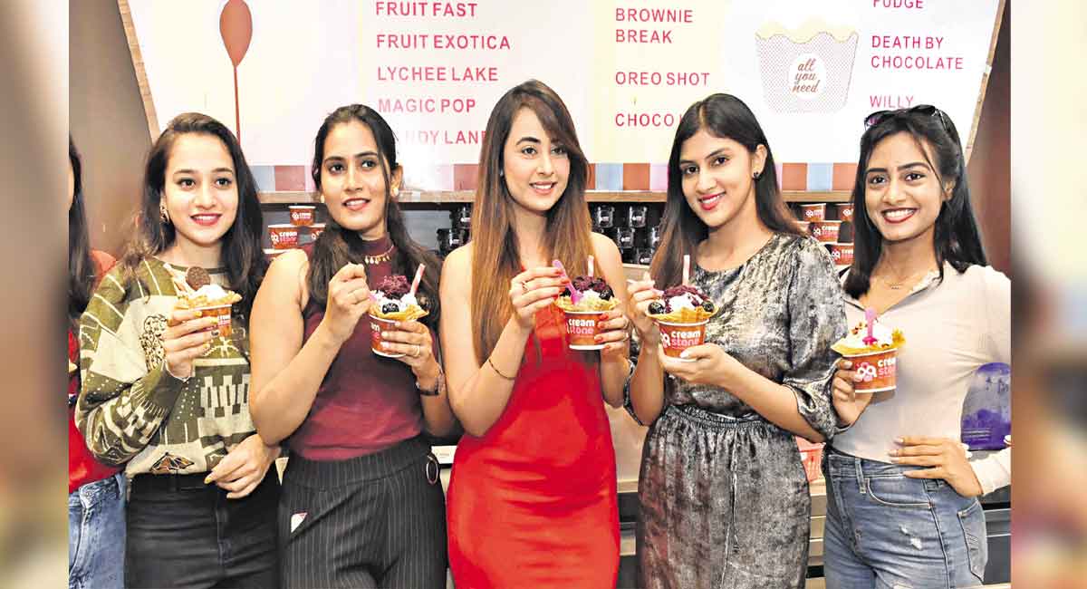 Hyderabad: Creamstone unveils 3 new ice cream flavors