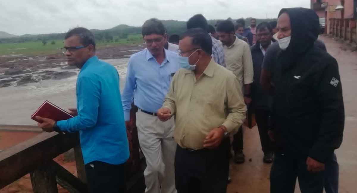 Experts visit Kaddam project in Nirmal