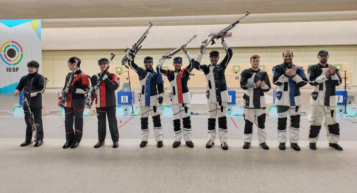 ISSF Shooting World Cup: India top medal tally with 3 gold, 4 silver, 1 bronze