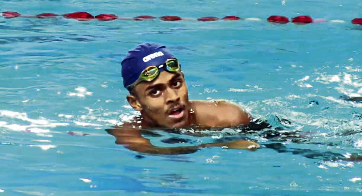 Hyderabad swimmer Suhas makes a splash in Junior National Aquatic Championships