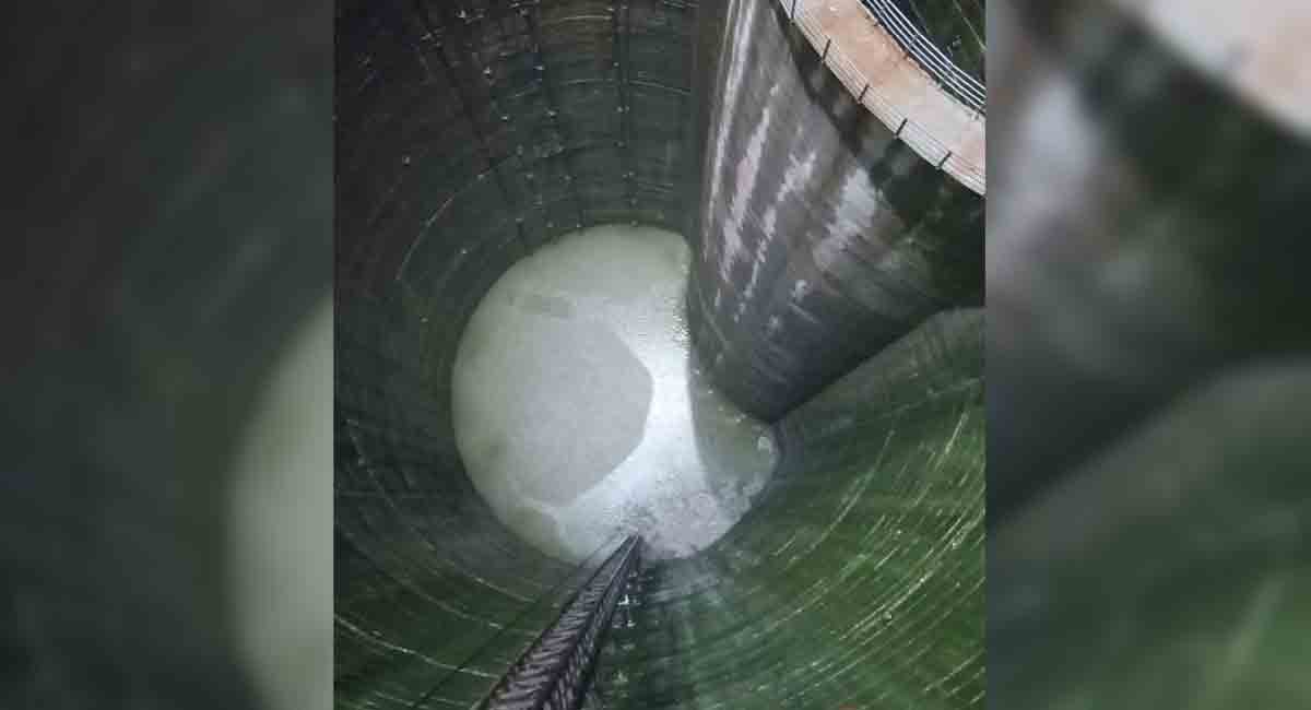 World’s largest underground tunnel in irrigation sector at Devadula project, flooded