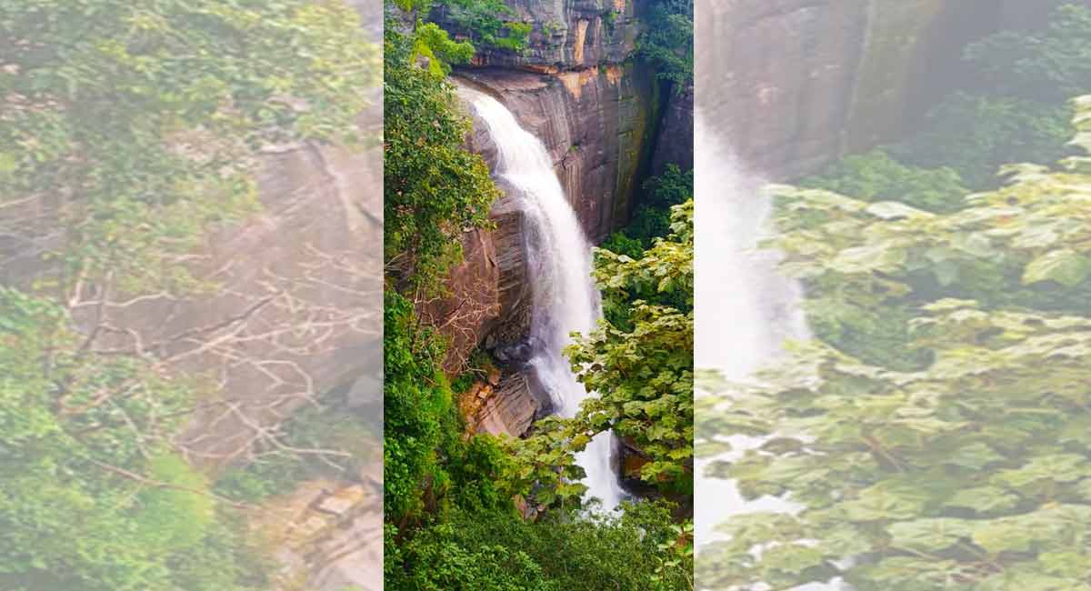 Telangana: Gundala waterfall comes alive, goes viral on social media platforms
