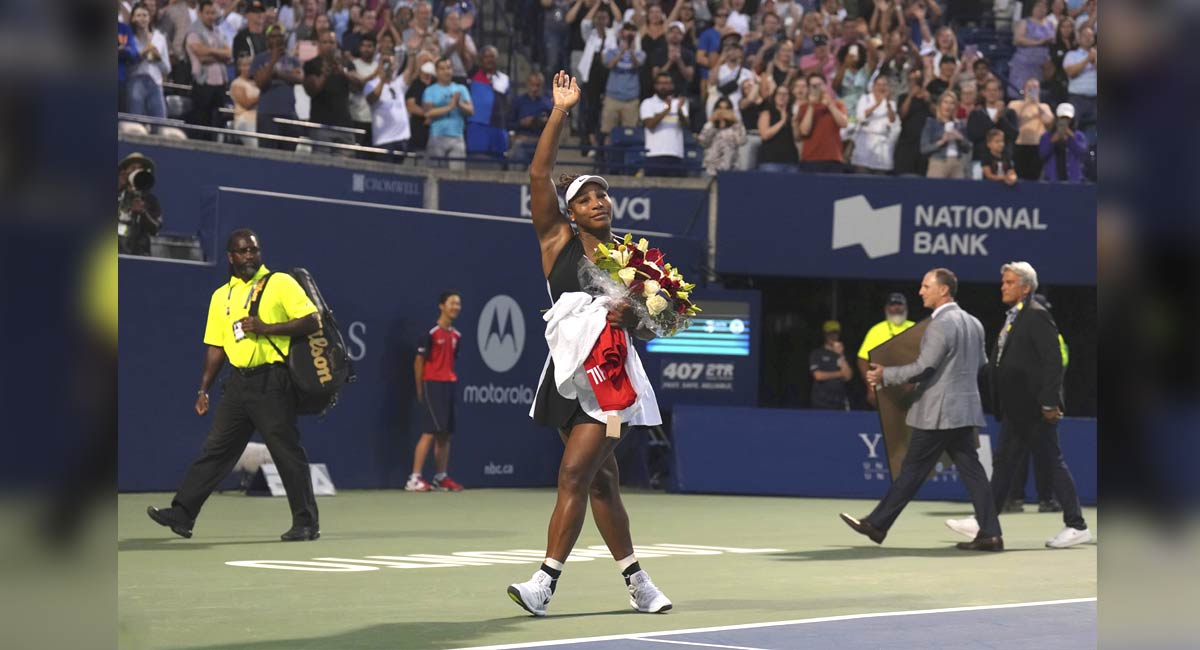 Bencic defeats Serena Williams in emotional Toronto send-off