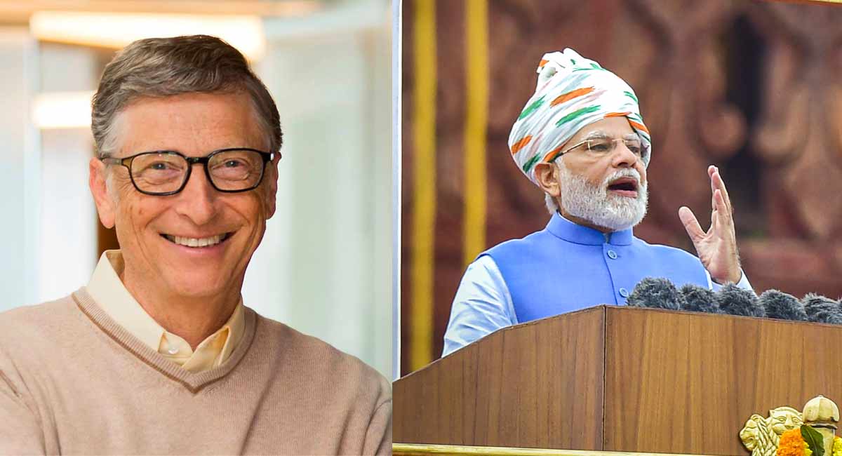 Bill Gates congratulates Modi, calls India’s development in healthcare