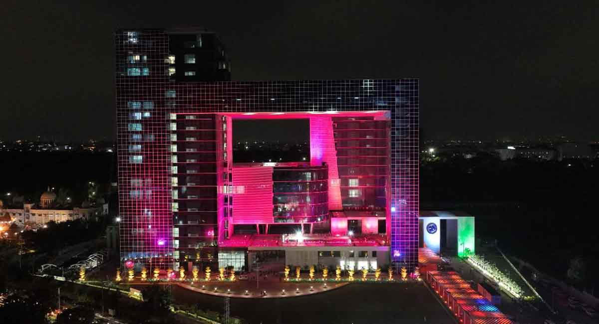 Watch: Hyderabad’s latest landmark, Telangana Police Integrated Command and Control Centre