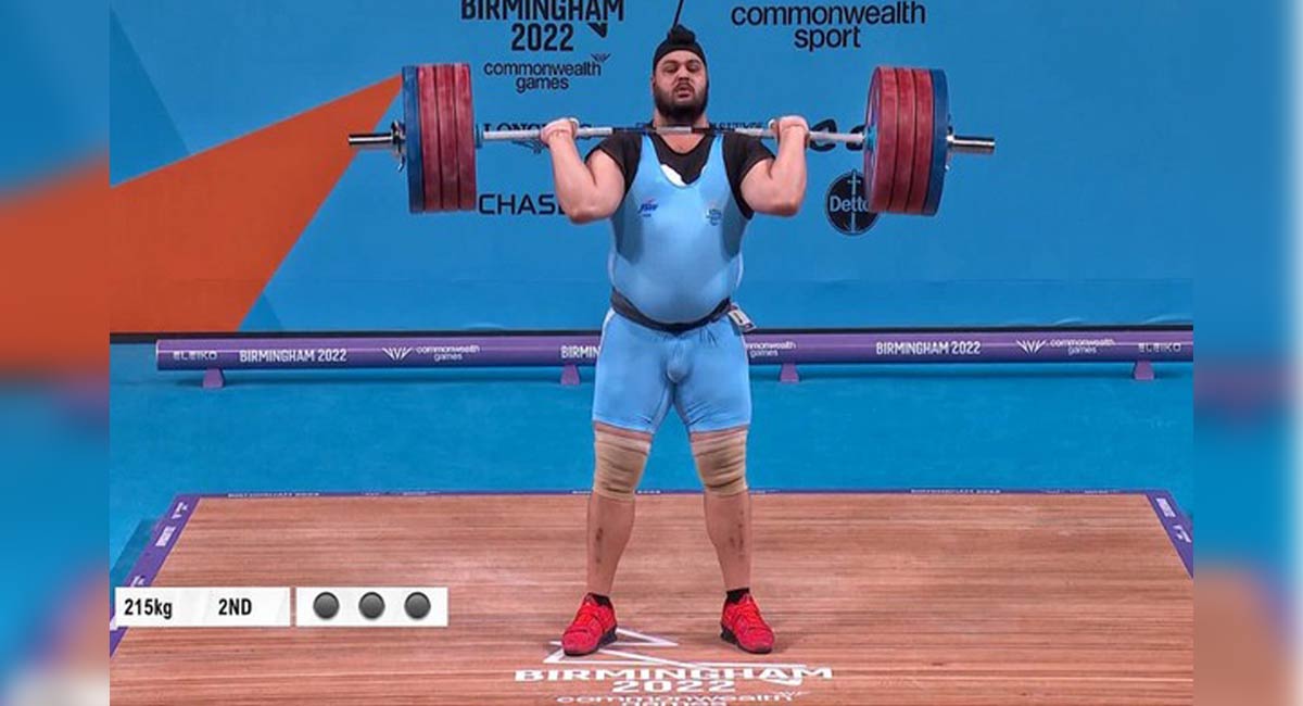 CWG 2022: Indian weightlifter Gurdeep Singh wins bronze in men’s 109-plus kg final