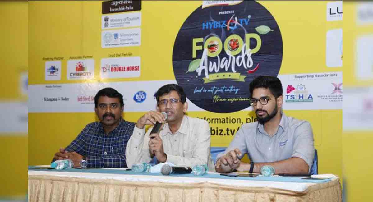 First edition of Hybiz TV food awards to be held on August 27 in Hyderabad