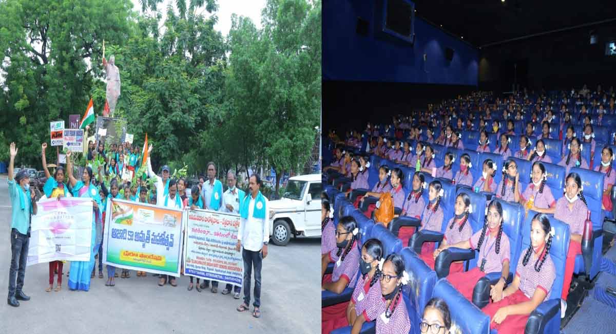 Free screening of ‘Gandhi’ begins in theatres across Telangana