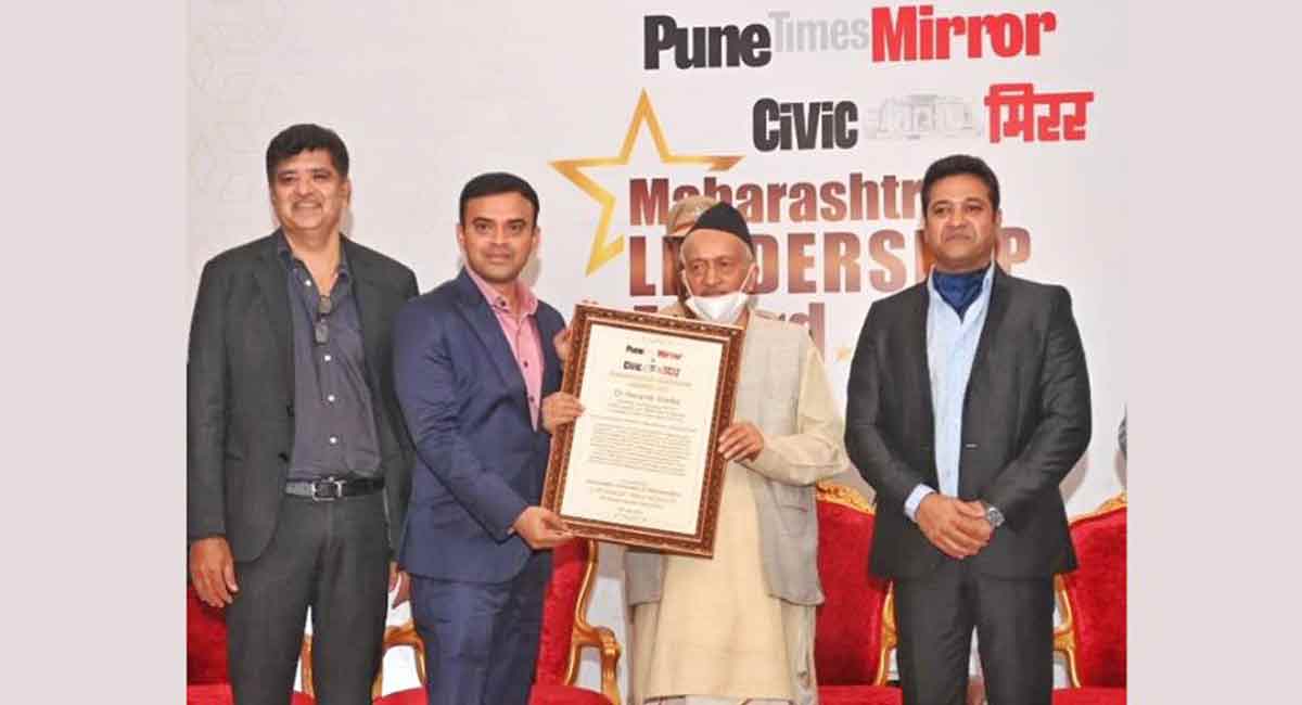 Dr Heramb Shelke: Extra ordinary skilled entrepreneur awarded by governor with Maharashtra leadership award 2022