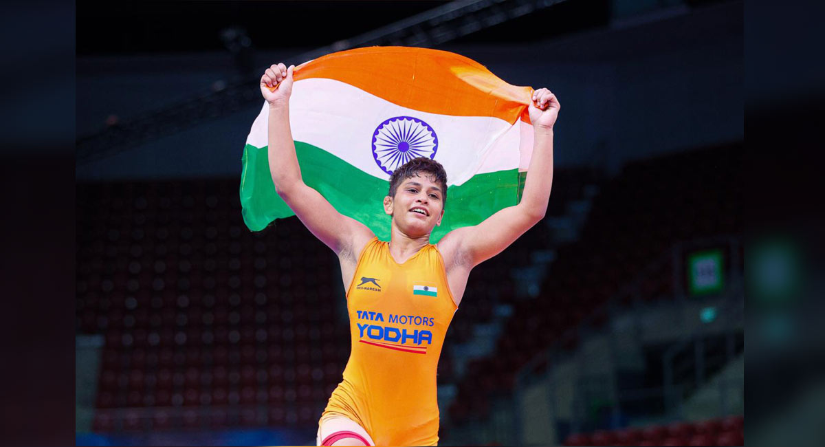India’s Antim bags historic gold in Junior World Wrestling Championships