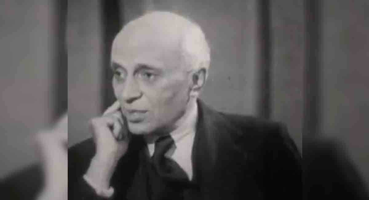 Watch: Here’s the first ever televised interview of India’s first PM Jawaharlal Nehru