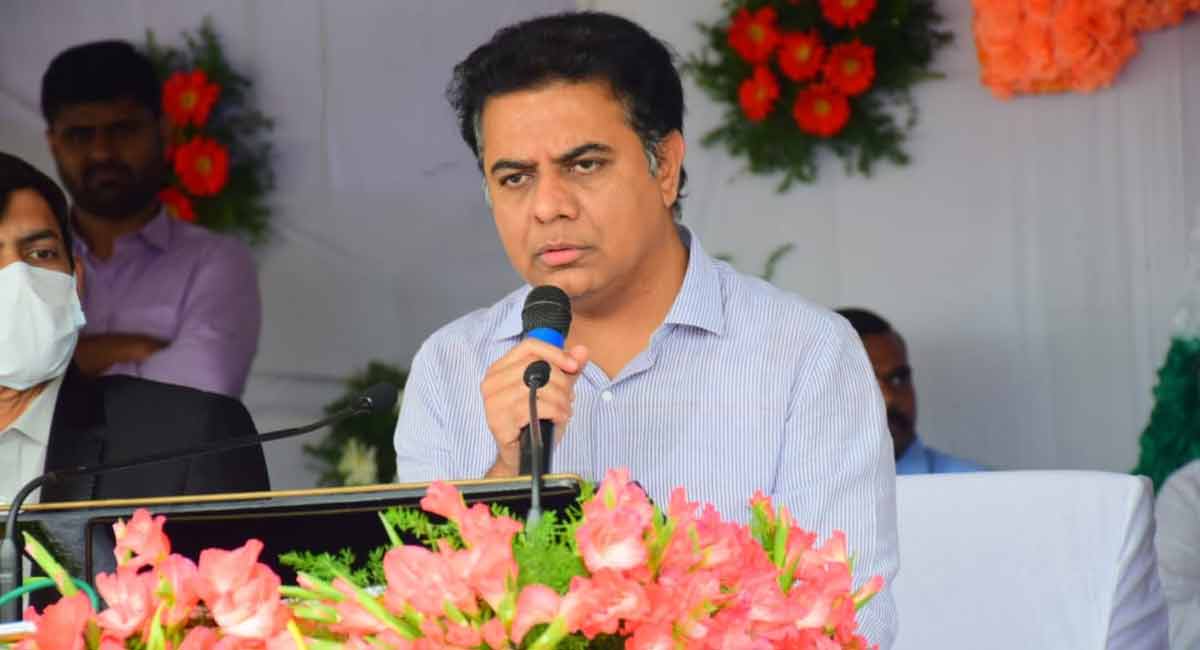Telangana stands in front row in many fields: KTR