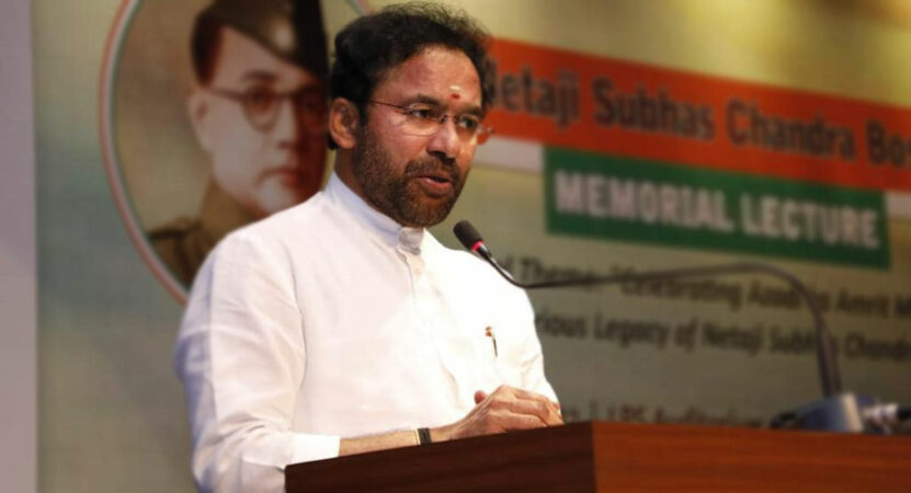 Kishan Reddy finds fault with KCR for remarks against Modi, Niti Aayog