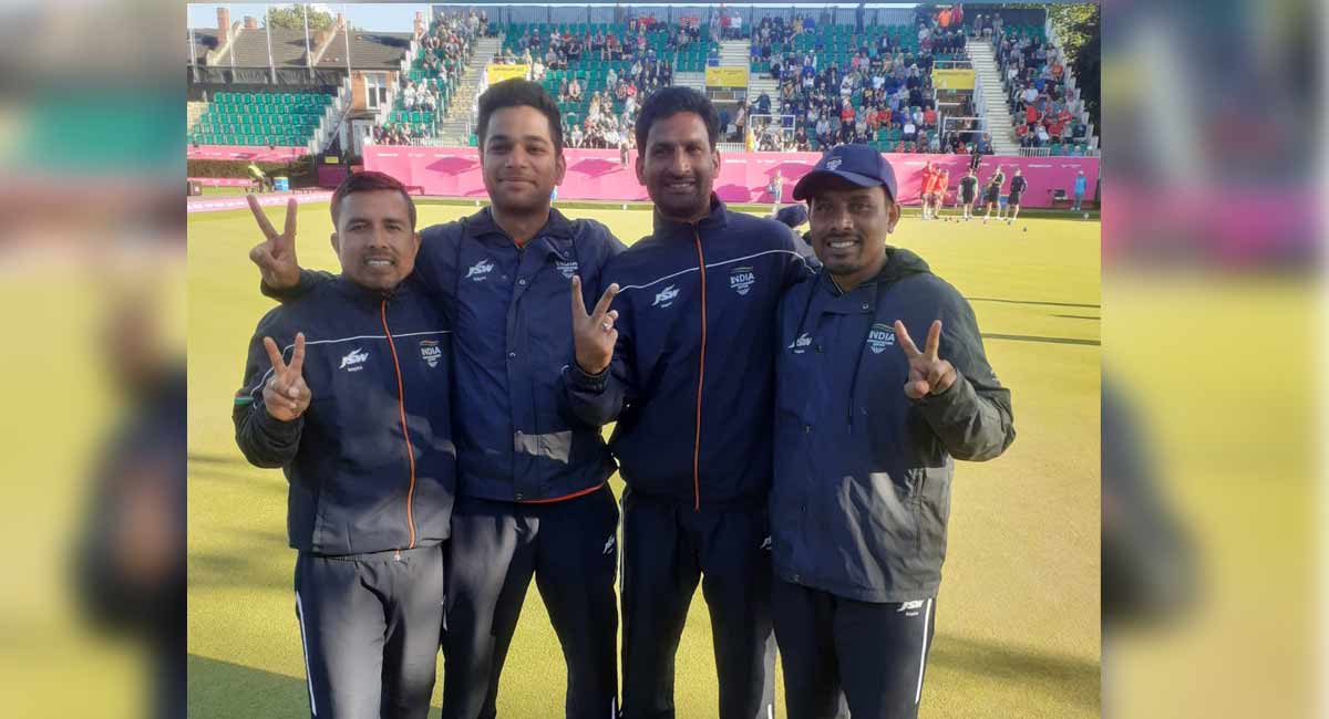 CWG 2022: Indian team wins silver in men’s fours lawn bowls