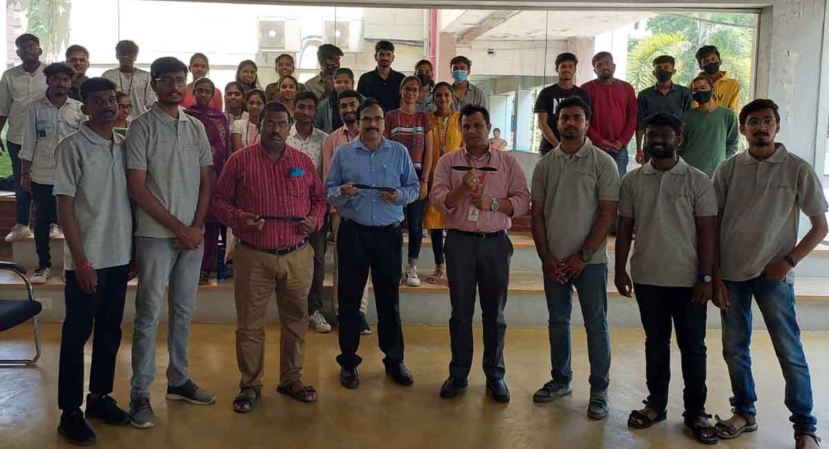 Hyderabad: Two-day drone workshop held at MLRIT