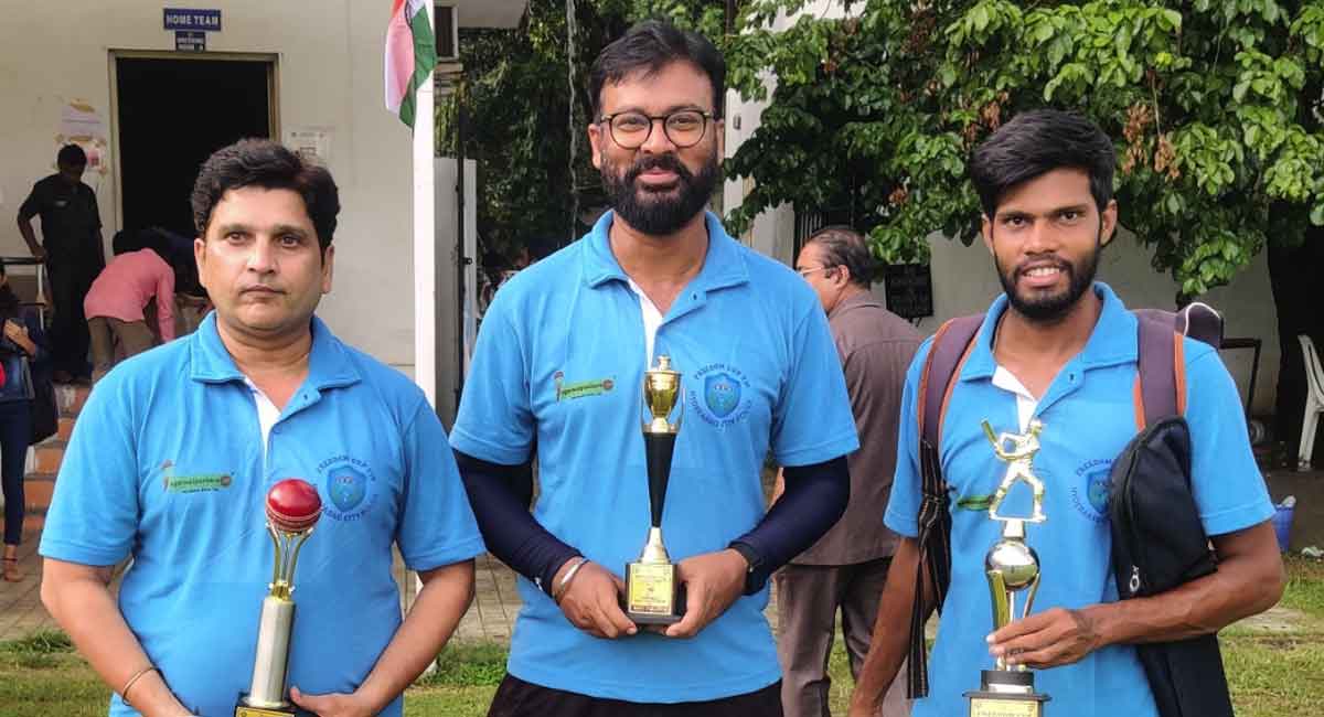 Media XI emerge runner-up in Freedom Cup T10 cricket tournament