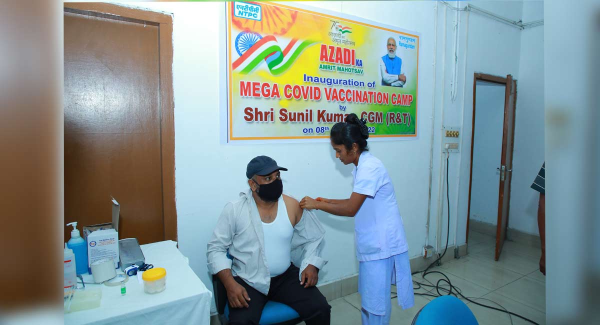Telangana: Week-long mega vaccination drive starts in NTPC Ramagundam