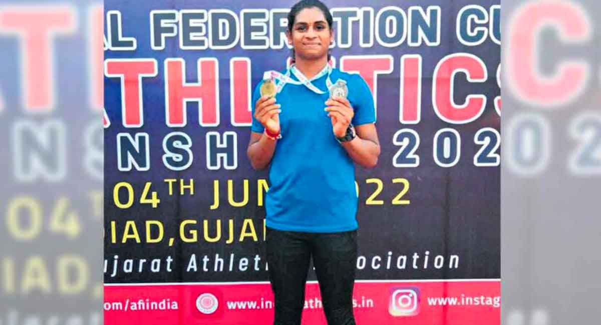 Junior World Athletics Championship: Telangana’s Nandini qualifies for 100m hurdles finals