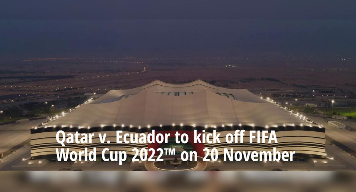 Qatar vs Ecuador to kick off FIFA World Cup 2022 on November 20