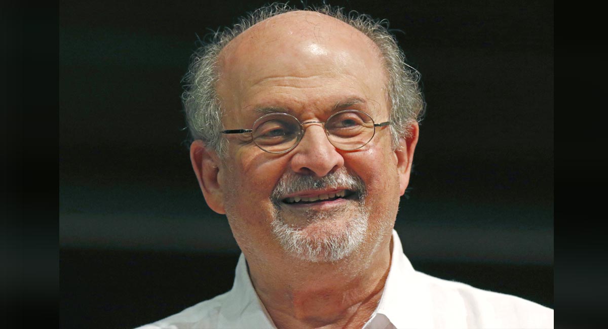 Salman Rushdie off ventilator and talking following stabbing in US