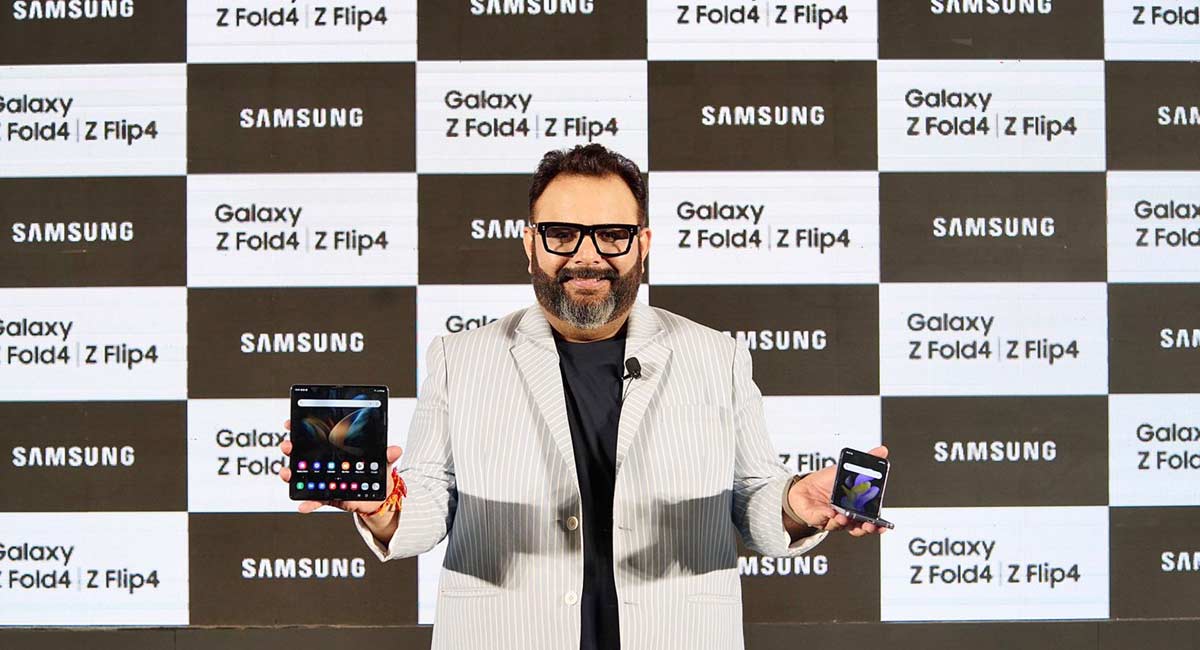Samsung launches Galaxy Z series smartphones in Hyderabad