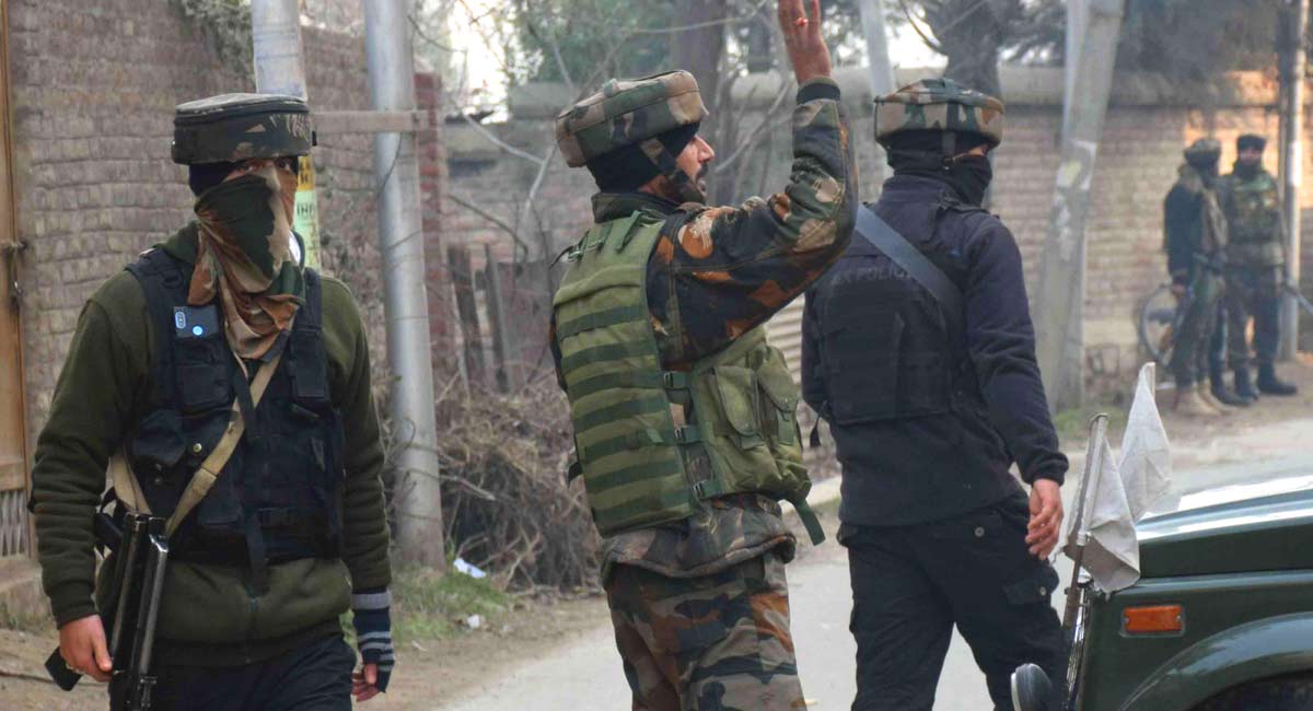 Suicide attack foiled in J&K’s Rajouri, 2 terrorists & 3 soldiers killed