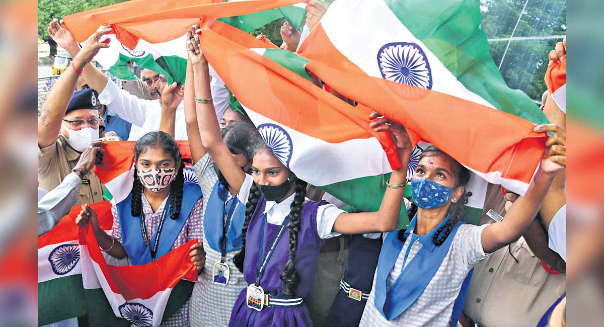 Patriotic fervour grips Telangana