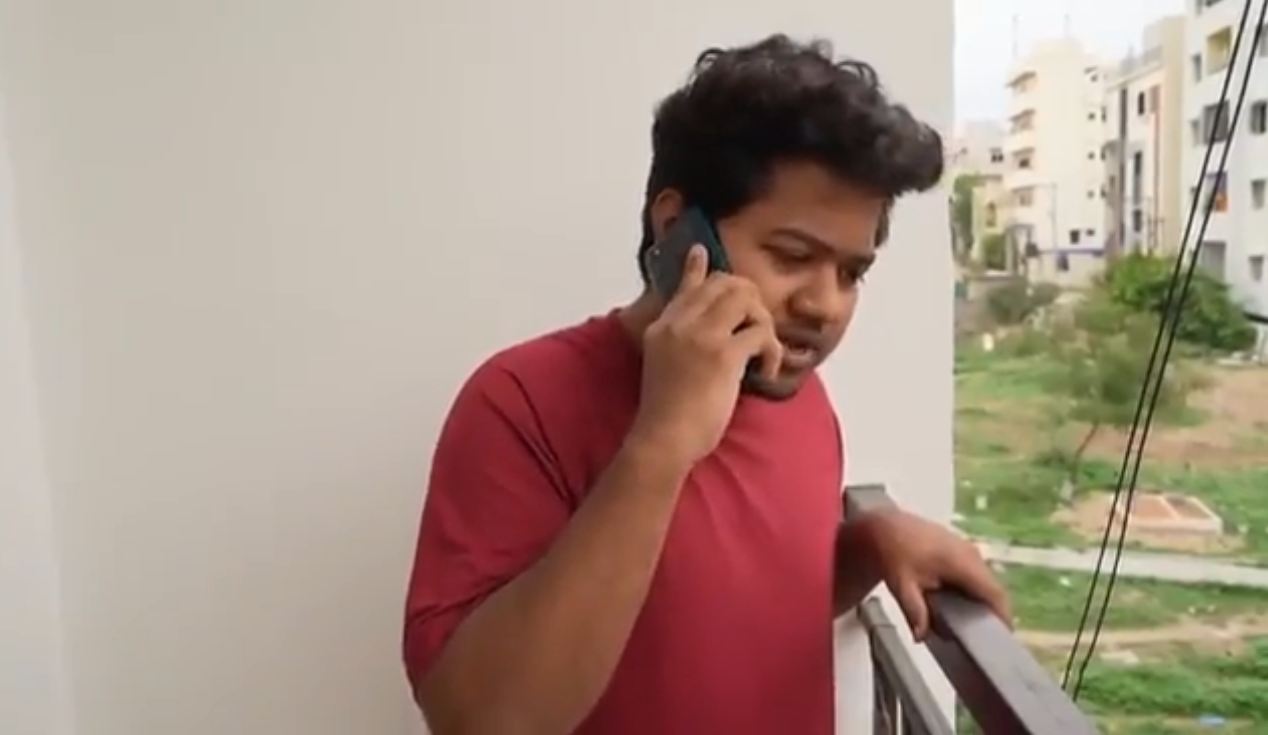 This video of Telugu youtuber struggling to communicate with delivery guy goes viral